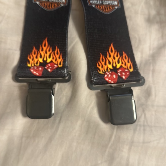 Vintage Harley Davidson Suspenders - Picture 3 of 4
